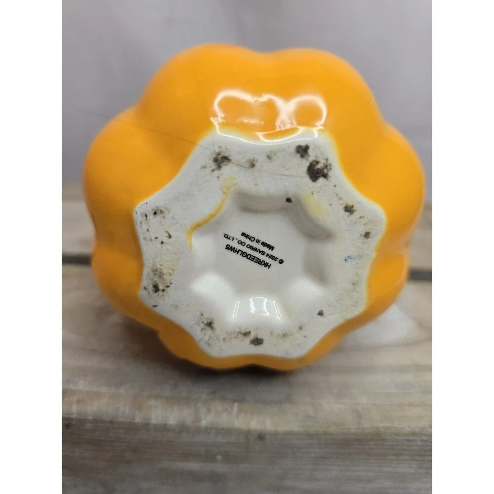Hello Kitty Halloween Ceramic Incense Burner Oil Diffuser  Sanrio Jack O Lantern